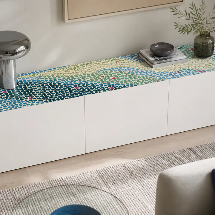 Micro Mosaic Flow Motivfolie für BESTA secondary image