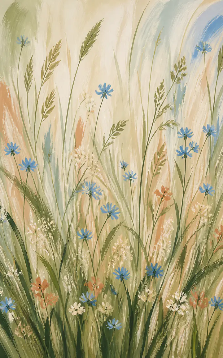Vertical Meadow Decorative Film for BESTA