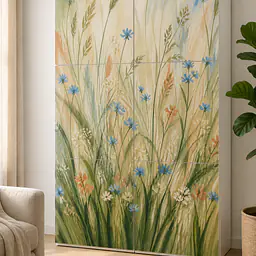Vertical Meadow Decorative Film for BESTA