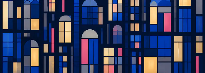 Night Windows – Design Film for BESTA Sideboard Set