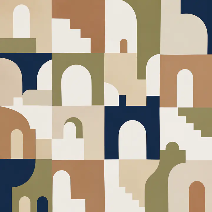Quiet Arch Icons – Motivfolie für KALLAX primary image