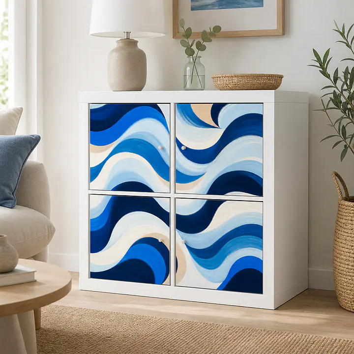 Blue Wave Quarters für KALLAX