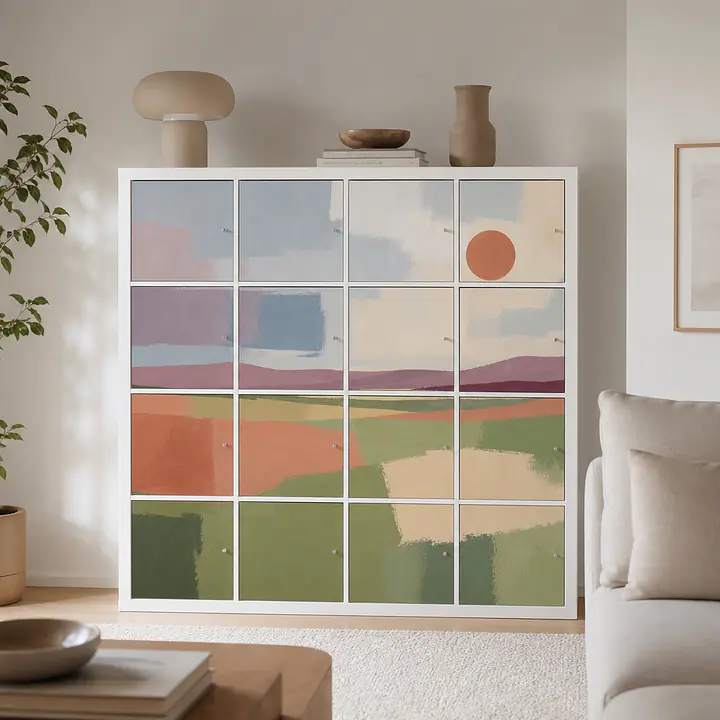 Painted Horizon Mosaic für KALLAX