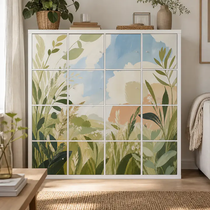 Meadow Window Mosaic für KALLAX