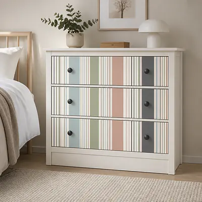Painted Pinstripe Motivfolie für HEMNES secondary image