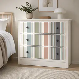Painted Pinstripe Motivfolie für HEMNES