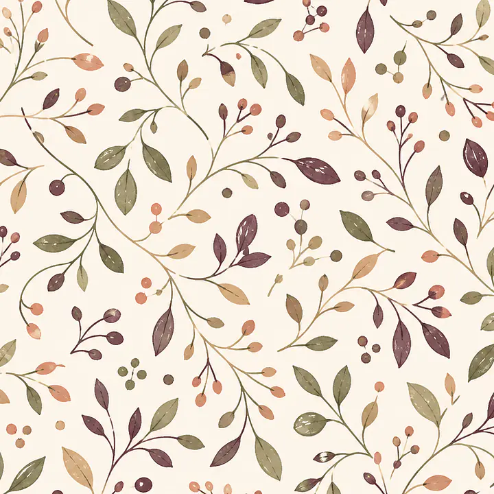 Clay Vine Scatter Motivfolie für HEMNES Schubladenfronten primary image