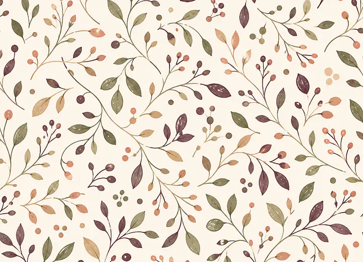 Clay Vine Scatter Design Film for HEMNES Drawer Fronts