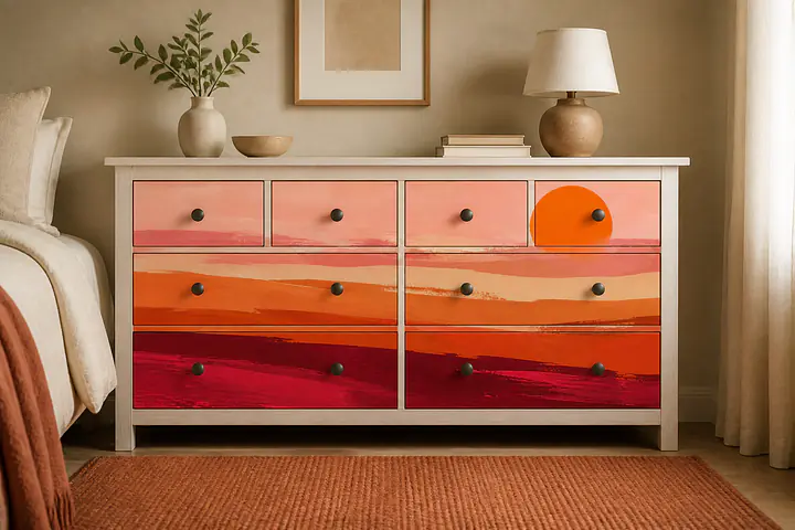 Sunset Fields Design Film for HEMNES