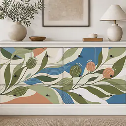 Botanical Ribbon Motivfolie für HEMNES
