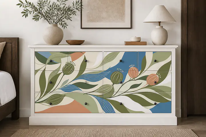 Botanical Ribbon Motivfolie für HEMNES