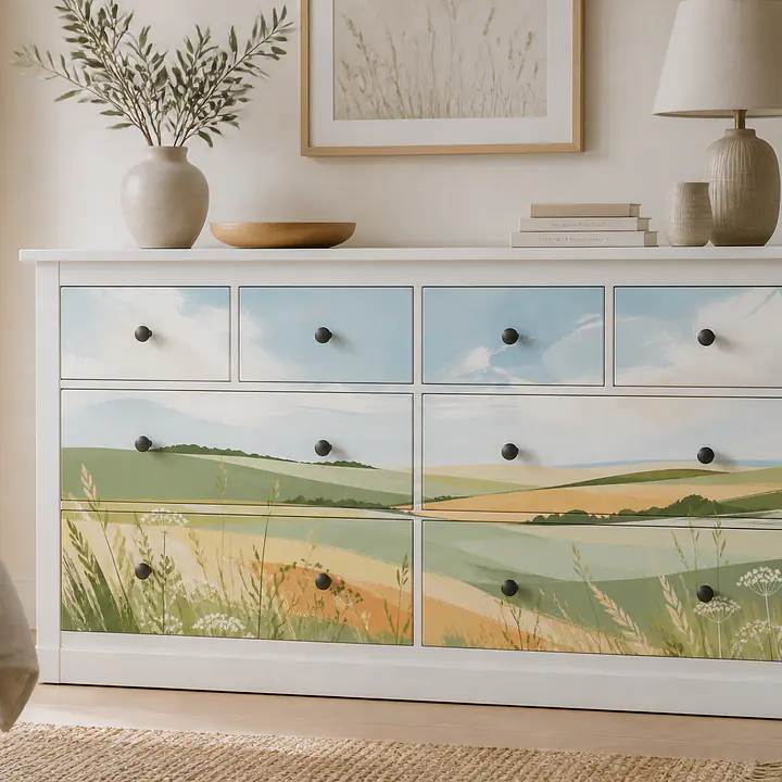 Meadow Horizon Motivfolie für HEMNES secondary image