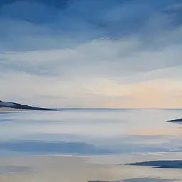Blue Hour Coast Motivfolie für HEMNES