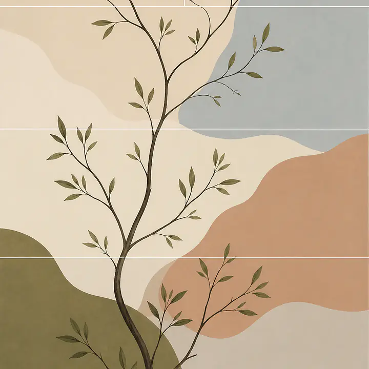 Growing Branch – HEMNES Schubladenmotivfolie primary image