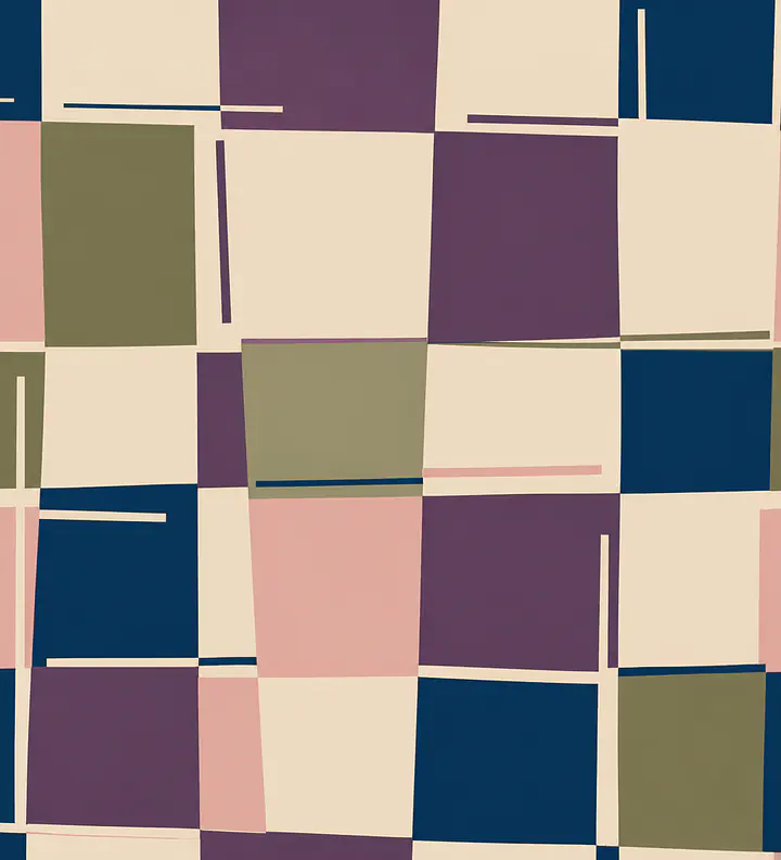 Broken Check Calm – MALM Decorative Film