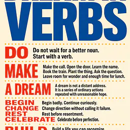 DREAM IN VERBS – Manifesto for a Life Lived