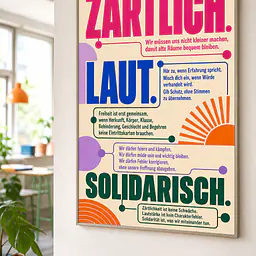 TENDER. LOUD. SOLIDARITY. – Manifesto for Collective Freedom