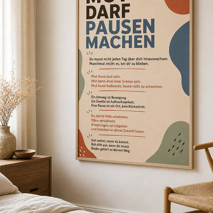 MUT DARF PAUSEN MACHEN – Manifest ohne Leistungsdruck secondary image