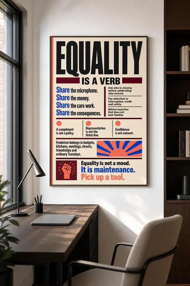 EQUALITY IS A VERB