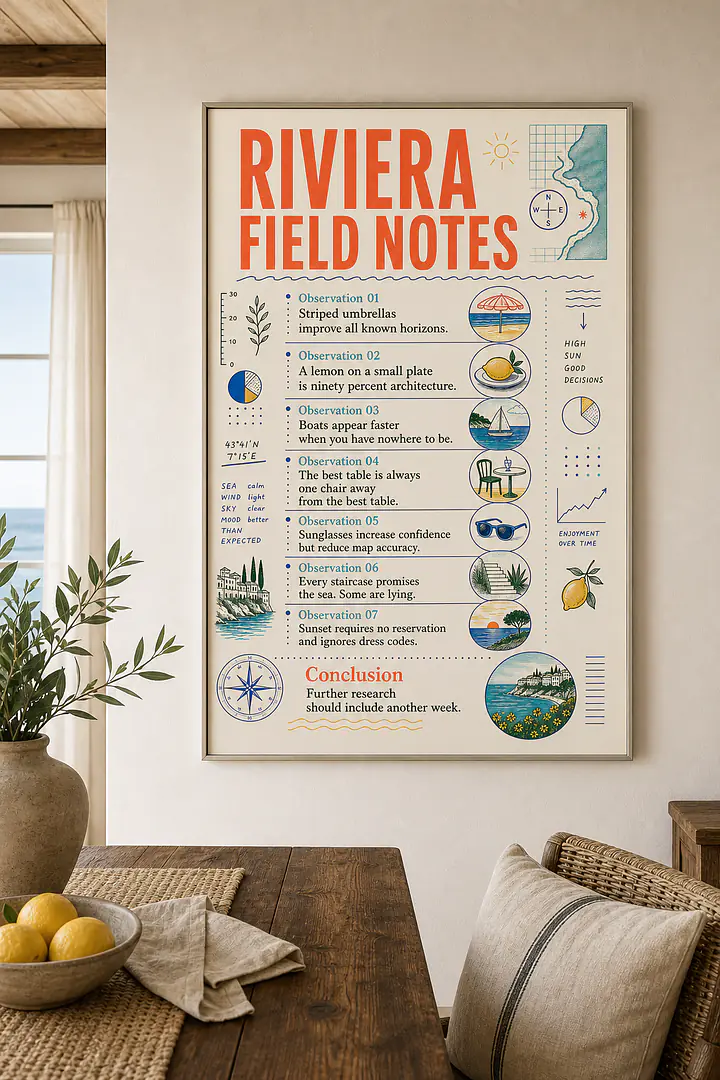 RIVIERA FIELD NOTES – Beobachtungen ohne wissenschaftlichen Wert