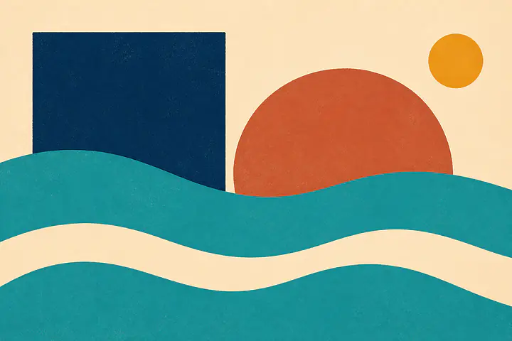 Coastal Construct – Wave and Rectangle