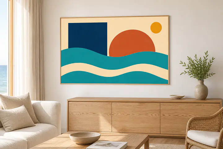 Coastal Construct – Wave and Rectangle