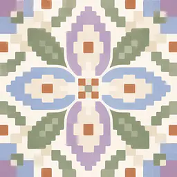 Meadow Pixel Bloom Tile Films