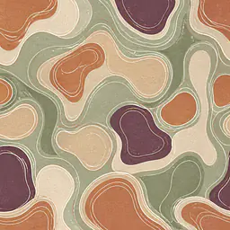 Clay Tidal Cells Fliesenfolien