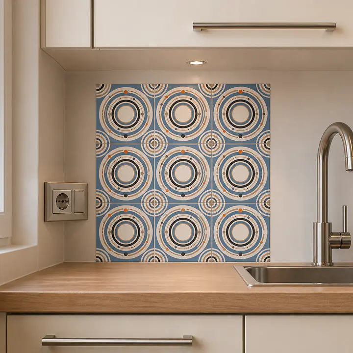 Luminous Orbit Fliesenfolien